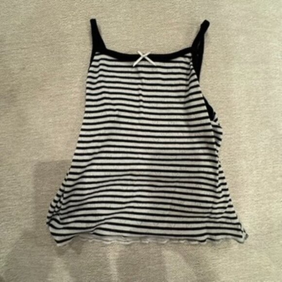 Art Class Girls' Striped Two-Piece Sleepwear Set – Size M (8) - Picture 1 of 5